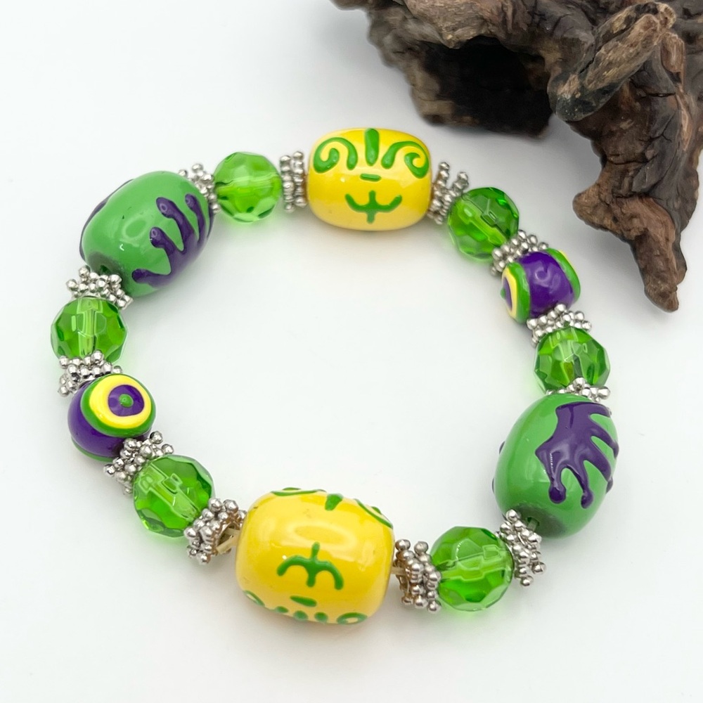 MARDI GRAS BRACELET